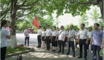 德阳市人民医院30名党员干部在川陕苏区接受党性锻炼
